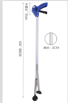 加厚铝合金折叠垃圾夹 便捷垃圾取物夹拾物夹卫生钳清洁环卫用具 加厚铝合金折叠垃圾夹 便捷垃圾取物夹拾物夹卫生钳清洁环卫用具